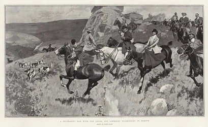 Um dia de sucesso com o Devon e Somerset Staghounds em Exmoor